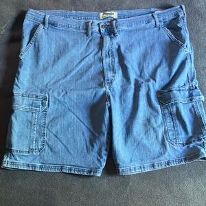 Wrangler Men's Blue Cargo Shorts